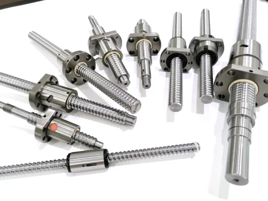 15 Years Professional Chinese Factory Offer CF53 Material C7 Tolerance Customized Ballscrew Shaft End Machinized Linear Motion Ball Screw